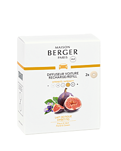 Maison Berger Set of 2 Sweet Fig Car Diffuser Refills